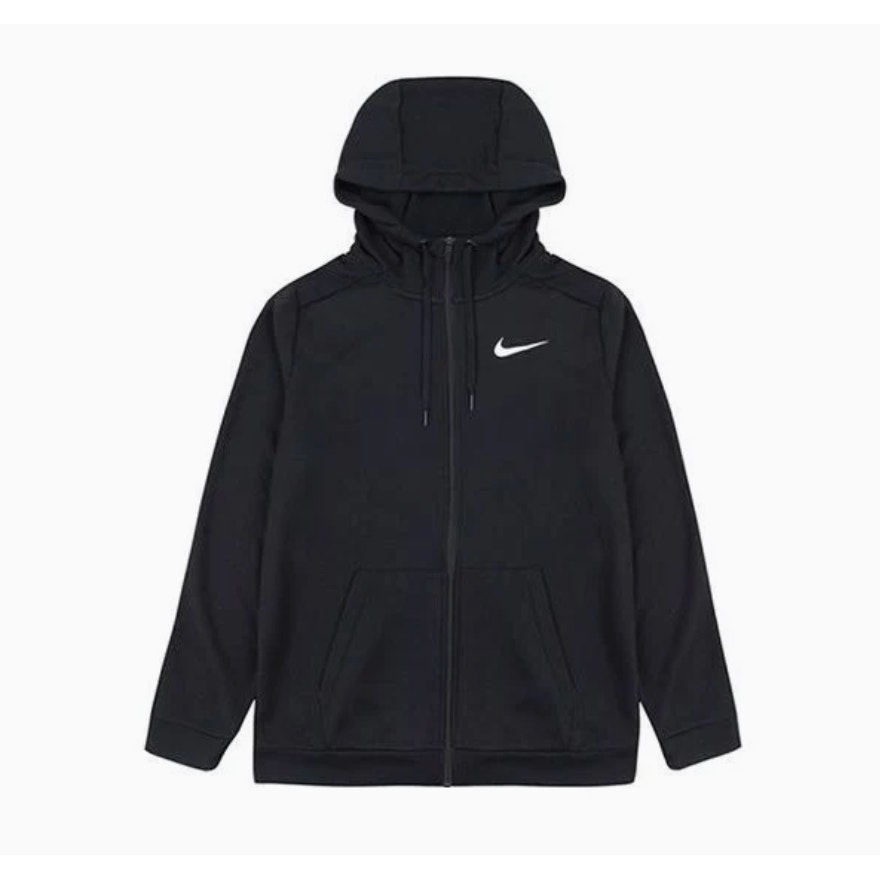 Nike Dri-Fit Quick Dry Sports Hooded Jacket Black Size M Cj4317-010